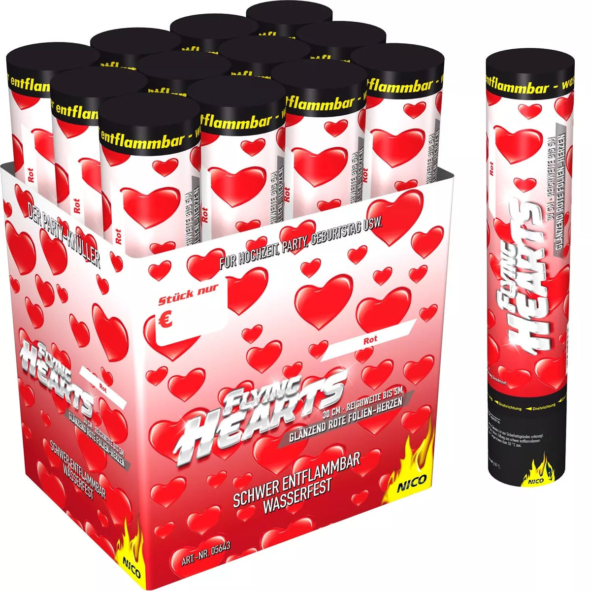 Flying Hearts Shooter