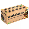 Wachsfakeln 100 St. 60cm 90min
