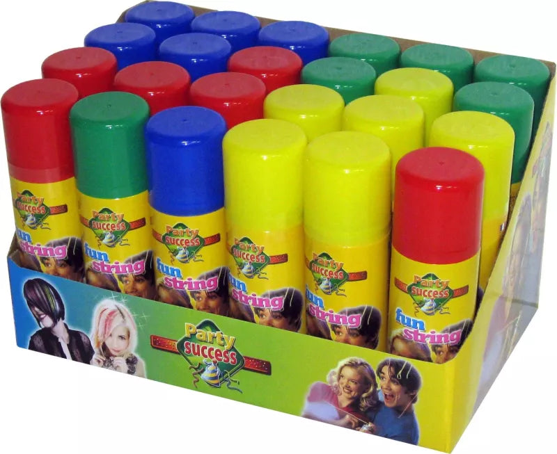 Luftschlangen Spray