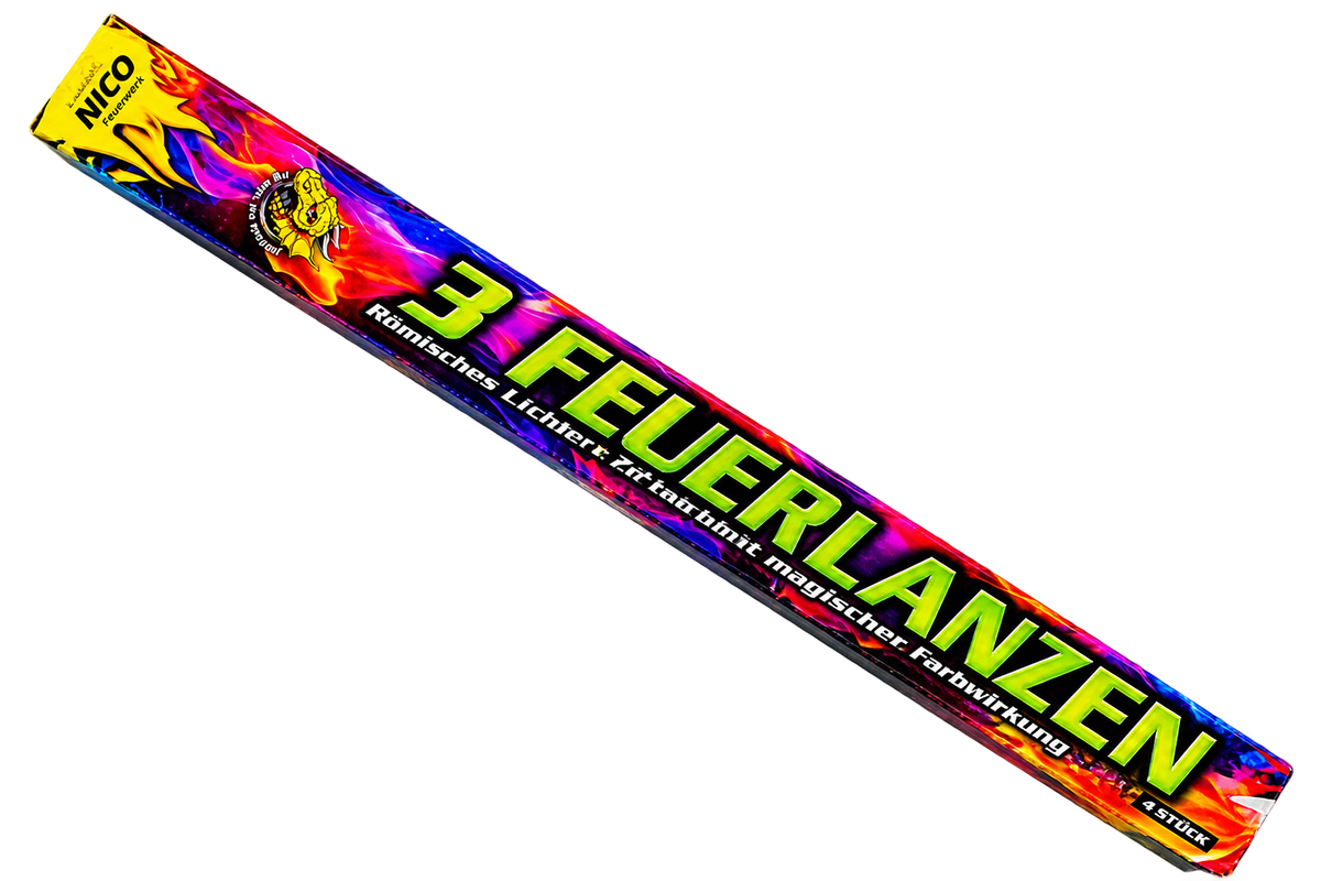 3 Feuerlanzen