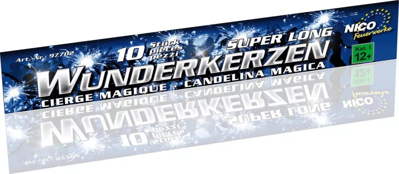 Super long Wunderkerzen 10 St