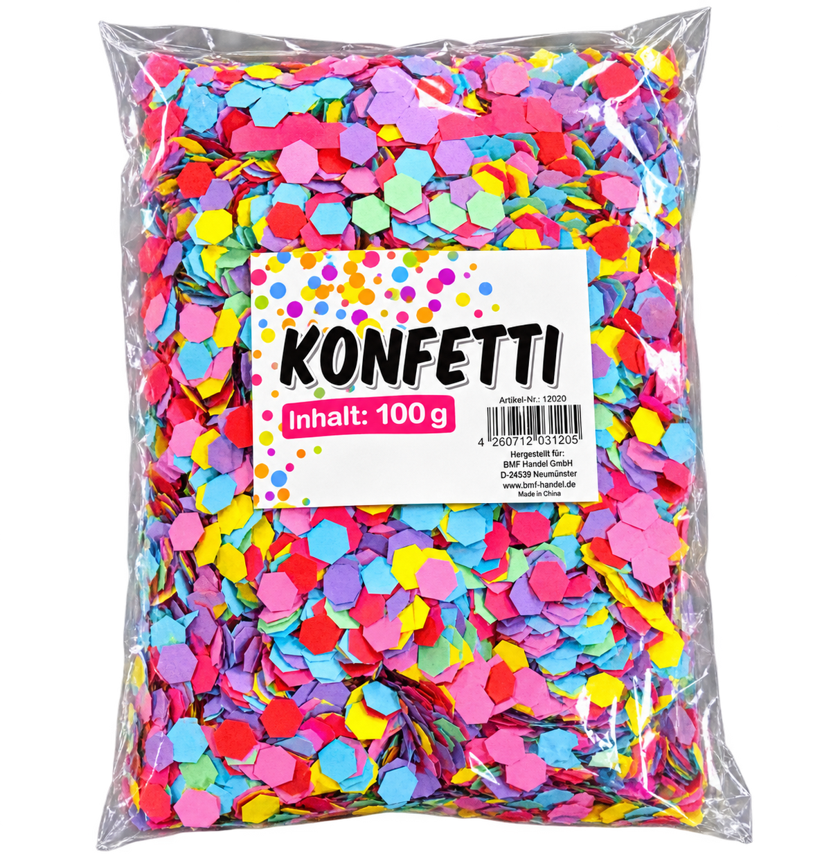 Konfetti 100g GM